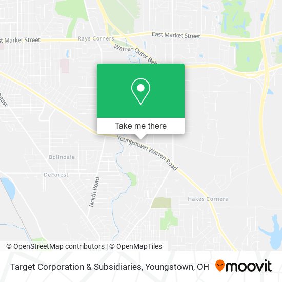 Target Corporation & Subsidiaries map