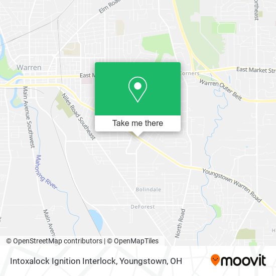 Mapa de Intoxalock Ignition Interlock