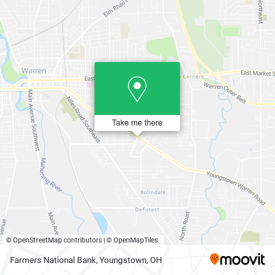 Farmers National Bank map