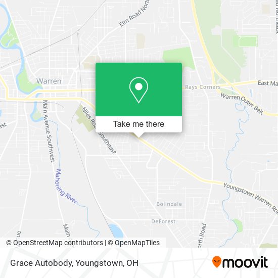 Mapa de Grace Autobody