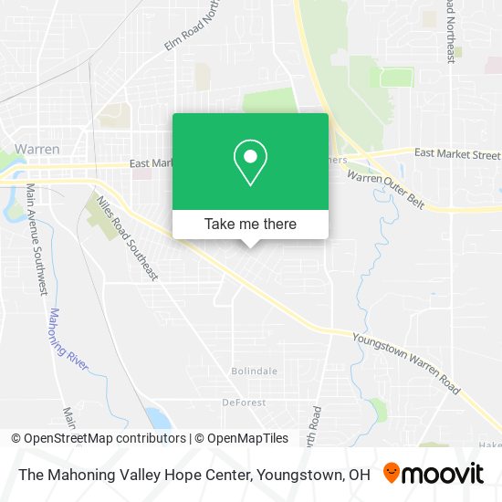 Mapa de The Mahoning Valley Hope Center