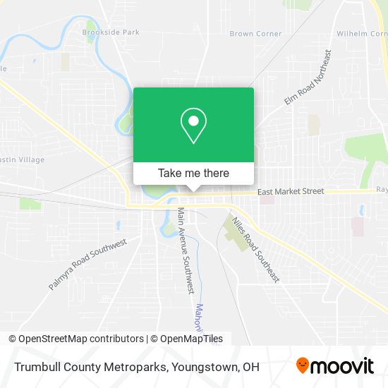Trumbull County Metroparks map
