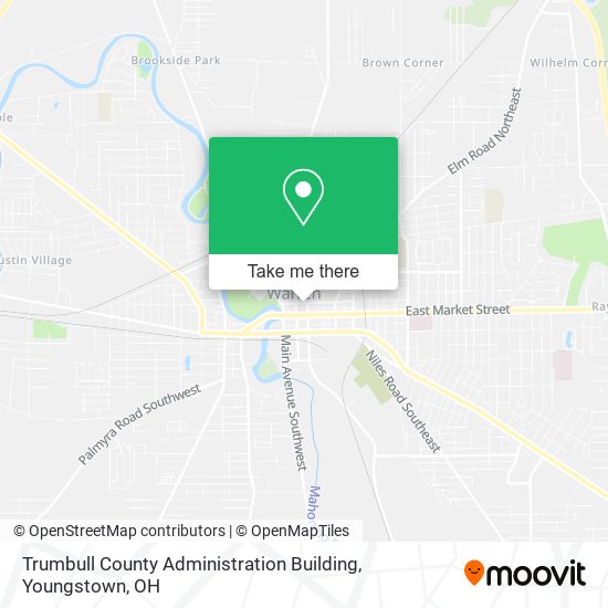 Trumbull County Administration Building map
