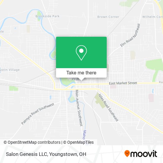 Mapa de Salon Genesis LLC