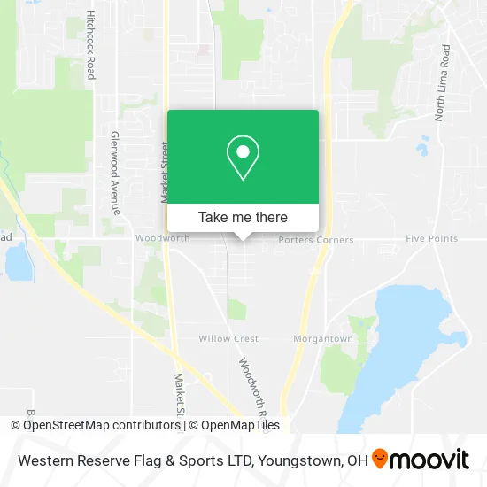 Mapa de Western Reserve Flag & Sports LTD