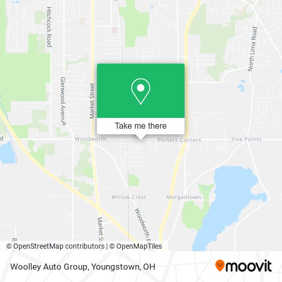 Woolley Auto Group map