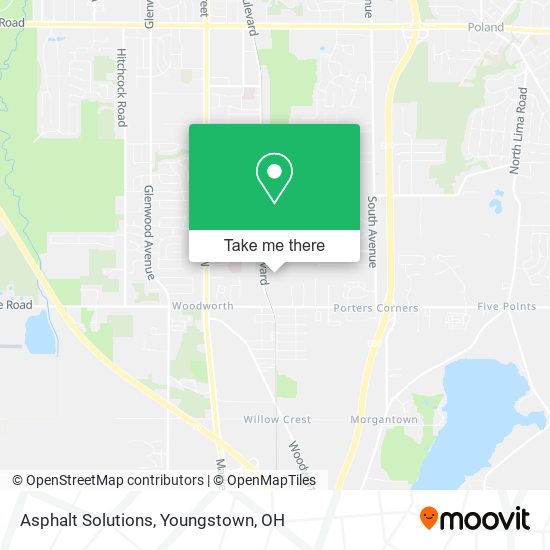 Asphalt Solutions map