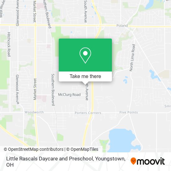 Mapa de Little Rascals Daycare and Preschool