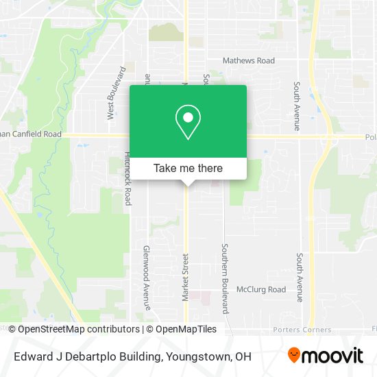 Edward J Debartplo Building map