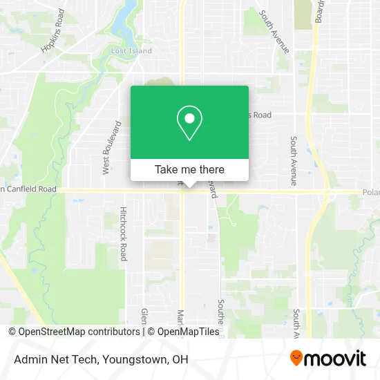 Admin Net Tech map