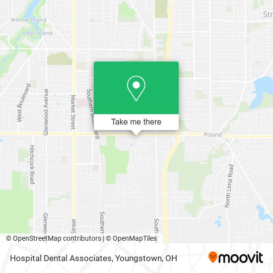Mapa de Hospital Dental Associates