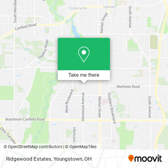 Mapa de Ridgewood Estates