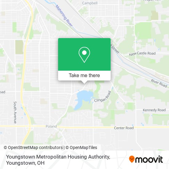 Youngstown Metropolitan Housing Authority map