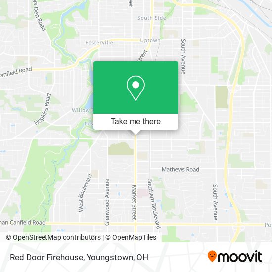 Red Door Firehouse map