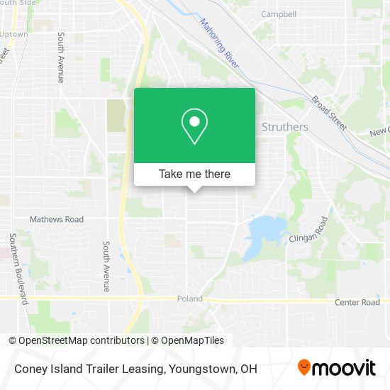 Mapa de Coney Island Trailer Leasing
