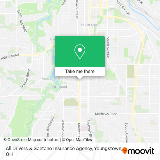All Drivers & Gaetano Insurance Agency map