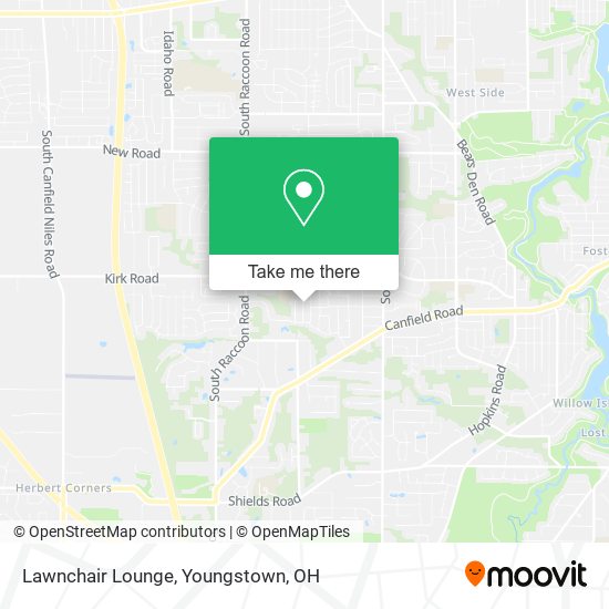 Lawnchair Lounge map