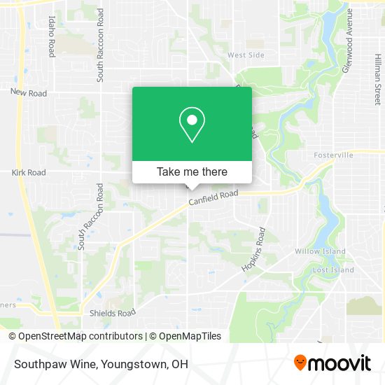 Mapa de Southpaw Wine
