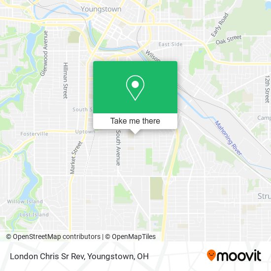 London Chris Sr Rev map