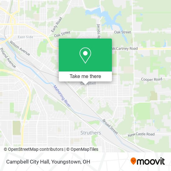 Mapa de Campbell City Hall