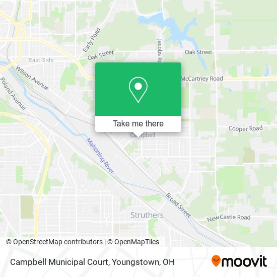 Campbell Municipal Court map