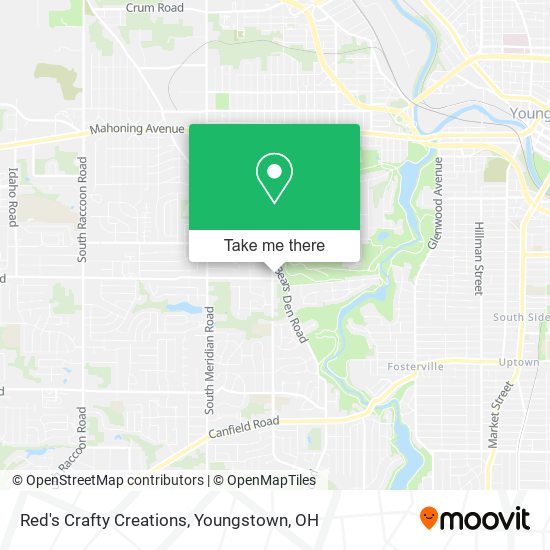 Red's Crafty Creations map
