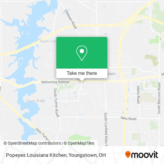 Mapa de Popeyes Louisiana Kitchen