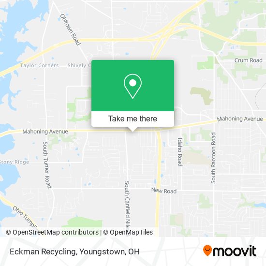 Eckman Recycling map