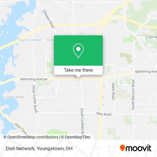 Mapa de Dish Network