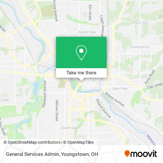 General Services Admin map