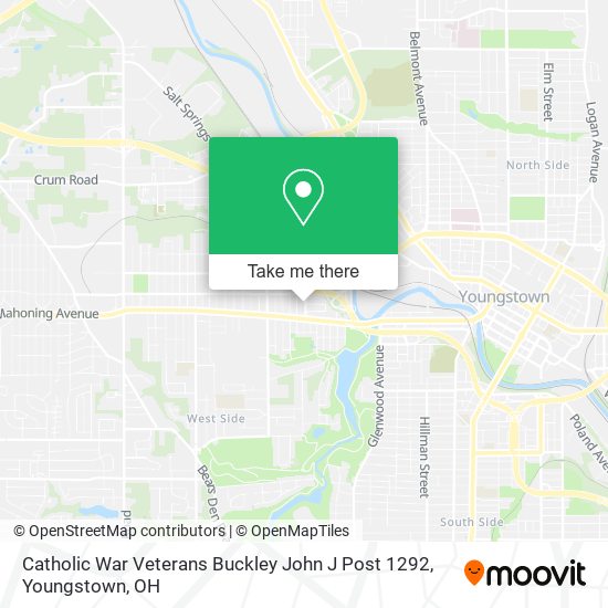 Catholic War Veterans Buckley John J Post 1292 map