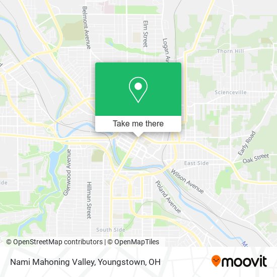Nami Mahoning Valley map