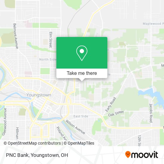 PNC Bank map