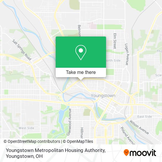 Youngstown Metropolitan Housing Authority map