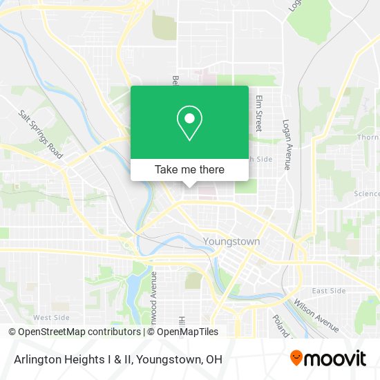 Mapa de Arlington Heights I & II