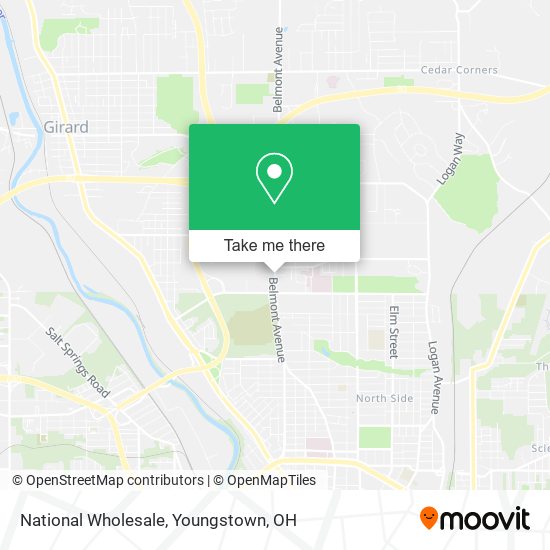 National Wholesale map
