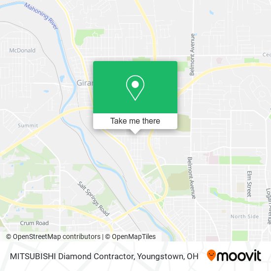 Mapa de MITSUBISHI Diamond Contractor