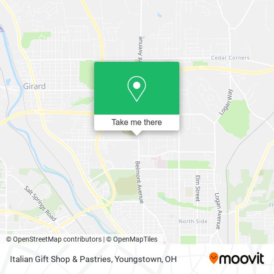 Mapa de Italian Gift Shop & Pastries
