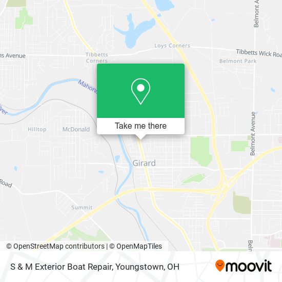 Mapa de S & M Exterior Boat Repair