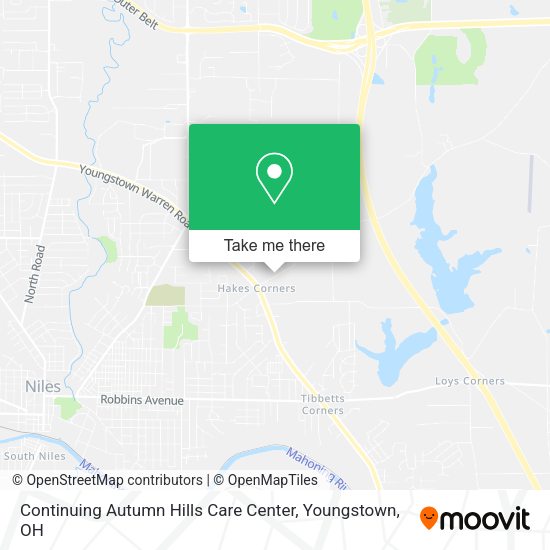 Continuing Autumn Hills Care Center map