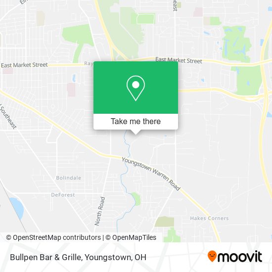 Bullpen Bar & Grille map