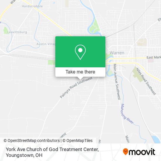 Mapa de York Ave Church of God Treatment Center