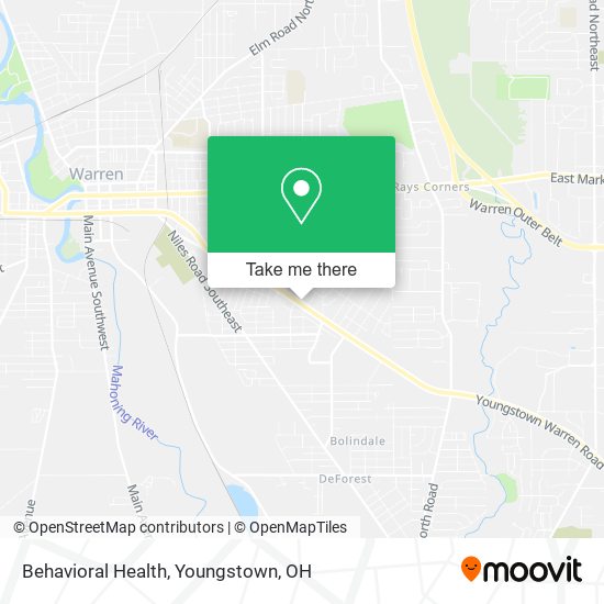 Behavioral Health map