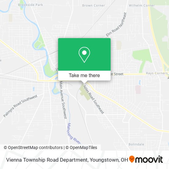 Mapa de Vienna Township Road Department