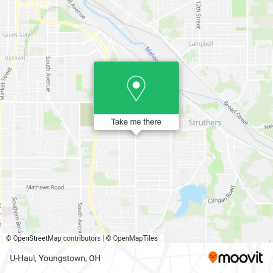 U-Haul map