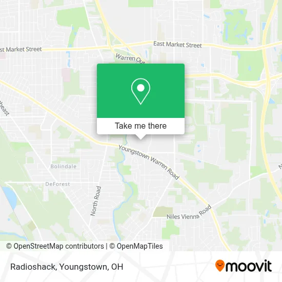 Radioshack map