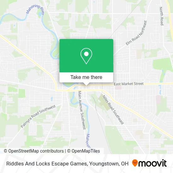 Riddles And Locks Escape Games map