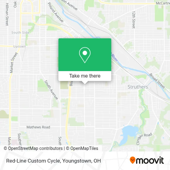 Red-Line Custom Cycle map
