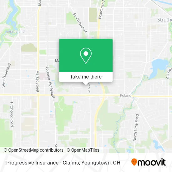 Progressive Insurance - Claims map