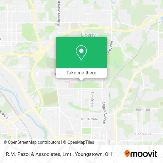 R.M. Pazol & Associates, Lmt. map